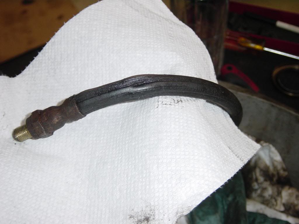 Collapsed Brake or Clutch Hose Alfa Romeo Bulletin Board & Forums